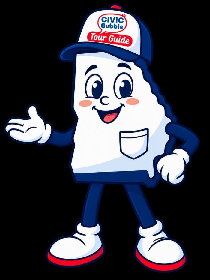 Georgie, the CivicBubble™ mascot